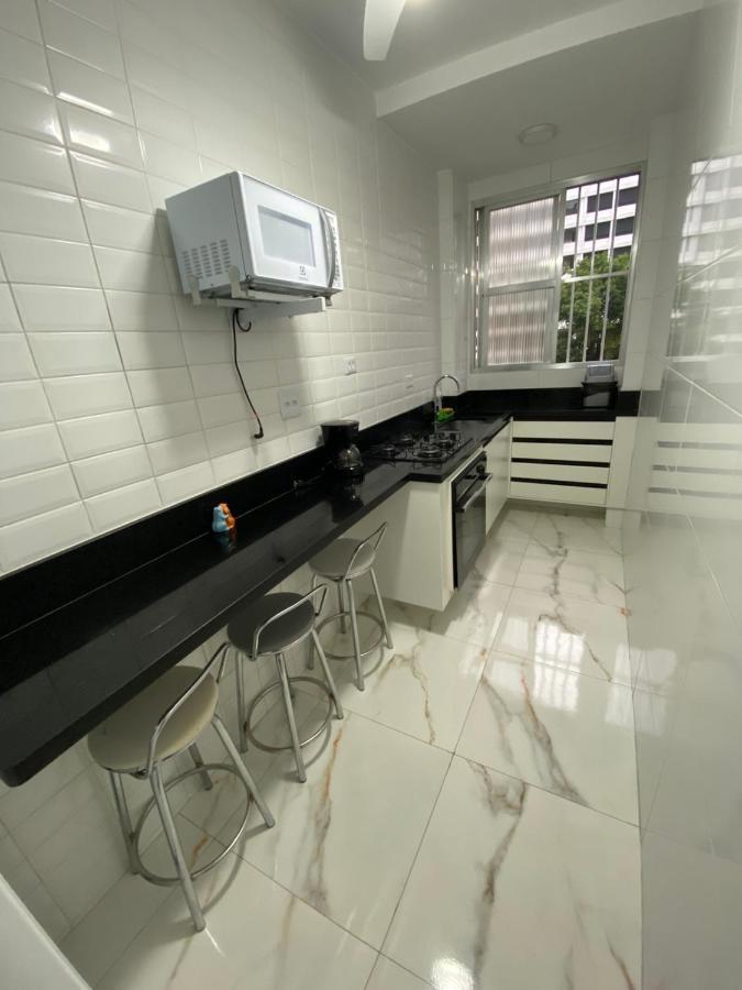 Apartamento Apartamento Frente Mar Gonzaga Santos 3 Exterior foto